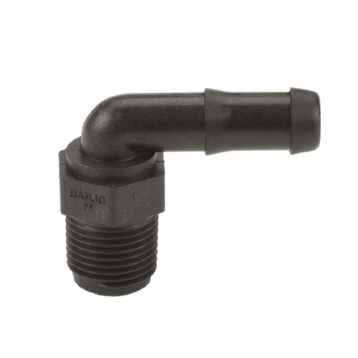 Screw nipple 1/2 NPT x 13mm hose hose pillar