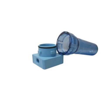 Filter housing with banjo connection