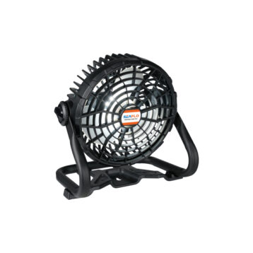 Oplaadbare USB Ventilator (22cm) met LED-verlichting houd het hoofd koel aan boord