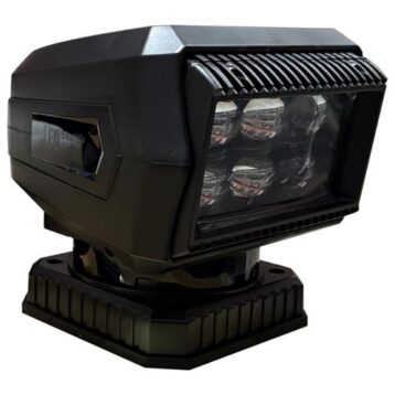 Zoeklicht LED 60W zwart met afstandsbediening - schroefmontage