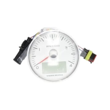 Volvo Penta Drehzahlmesser-Kit 110 mm, RPM 0-4000, weiß - 21511176