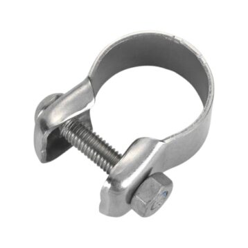 Webasto RVS uitlaatklem 24-26 mm voor 22 mm slang