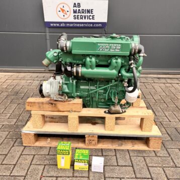 Volvo Penta MD22 50 hp marine engine with reverse gear