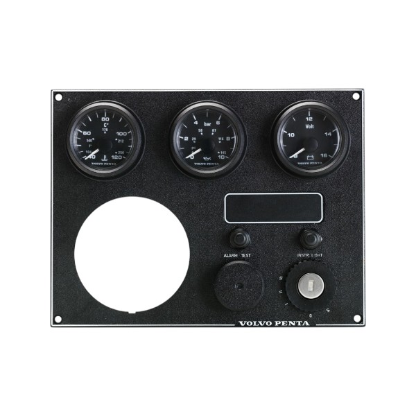 Volvo Penta Instrumententafel-Satz Hauptsteuerstand 12V - 23577077
