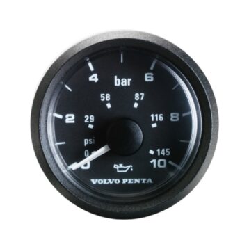 Volvo Penta motoroliedrukmeter 0-10 bar 52 mm - 23715880