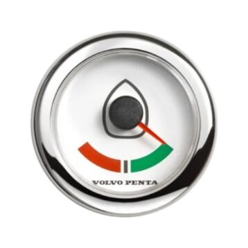 Volvo Penta rudder position gauge 52 mm, white - 3812917