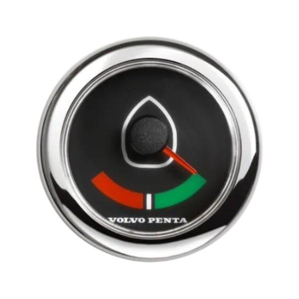 Volvo Penta rudder position gauge 52 mm, black - 3812914