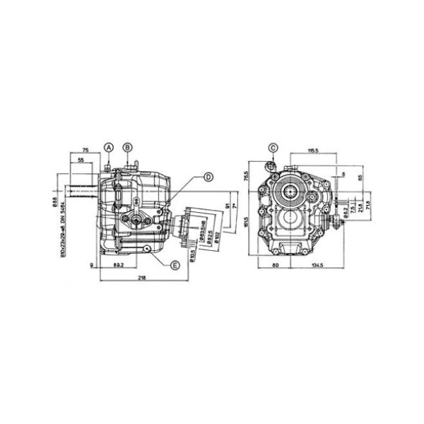 Technodrive TMC60A tekening